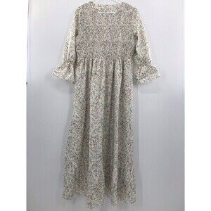 FASHION SAYS ‘ME TOO’ STYLE SAYS ‘ONLY ME’ Floral 3/4 Sleeve Maxi-Dress size XL
